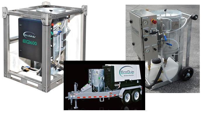 混合湿式喷砂机